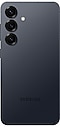 Samsung Galaxy S25 värissä Blueblack, kuvattuna takaa.