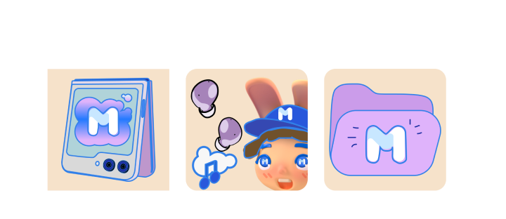 three stickers to be win